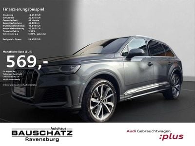 Gebraucht Audi Q7 S-Line 381 PS (280 kW) 2022 Daytonagrau perleffekt SUV