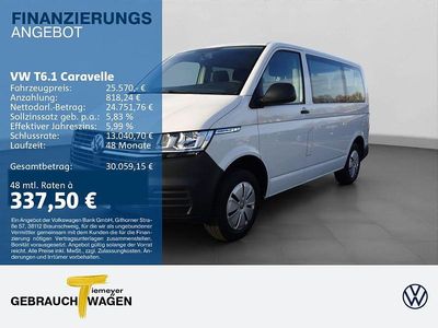 Gebraucht VW Caravelle 110 PS (80 kW) 2021 Weiß Van / Kleinbus