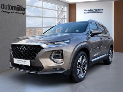 Usata Hyundai Santa Fe Premium 200 CV (147 kW) 2020 Marrone SUV