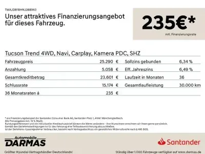 Brugt Hyundai Tucson Trend 180 HK (132 kW) 2023 Grå SUV