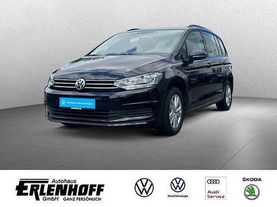 Gebraucht VW Touran Comfortline 150 PS (110 kW) 2020 Schwarz Van / Kleinbus