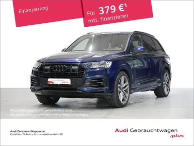 Gebraucht Audi Q7 Design 286 PS (210 kW) 2020 Navarrablau metallic SUV