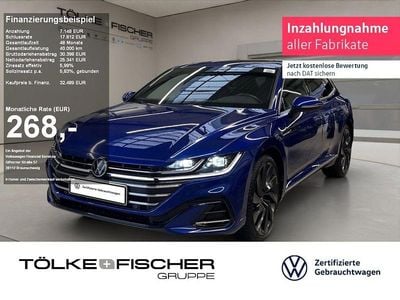 Gebraucht VW Arteon R-line 200 PS (147 kW) 2022 Lapiz blue (metallic) Kombi