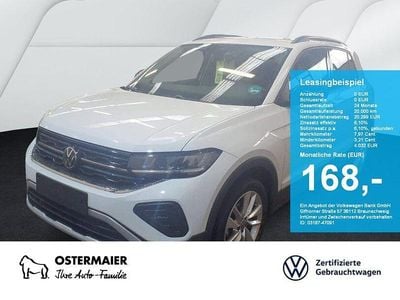Pure white Gebraucht 2025 VW T-Cross Goal SUV | 20.299 € (Guter Preis)