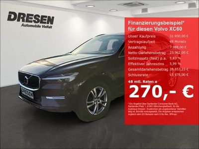 Schwarz Gebraucht 2021 Volvo XC60 Momentum SUV | 31.950 € (Guter Preis)