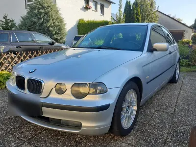 Gebraucht BMW 316 Compact 115 PS (84 kW) 2002 Silber Kleinwagen