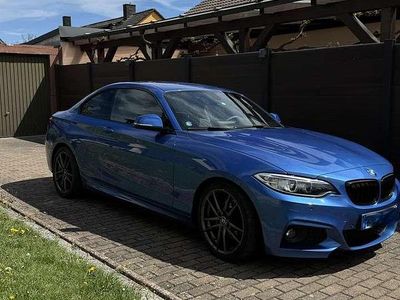 Second-hand BMW 225 Comfort Edition 218 CP (160 kW) 2015 Albastru Coupe