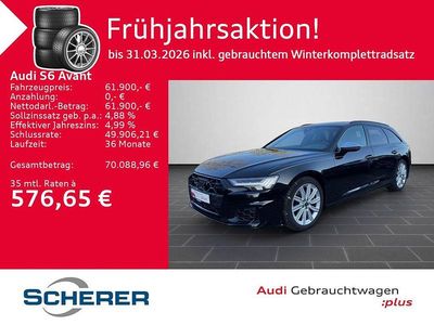 Gebraucht Audi S6 Comfort 344 PS (253 kW) 2024 Mythosschwarz metallic (metallic) Kombi