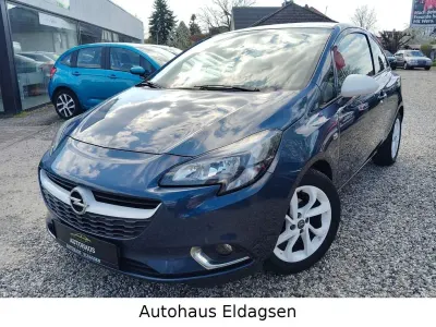 Gebraucht Opel Corsa 90 PS (66 kW) 2015 Blau Kleinwagen