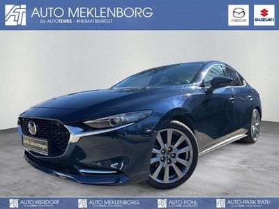 Gebraucht Mazda 3 Selection 186 PS (136 kW) 2022 Deep crystal blue Limousine
