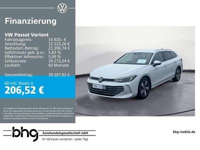 Gebraucht VW Passat Business 204 PS (150 kW) 2025 Pure white Kombi