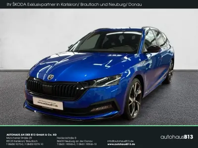 Gebraucht Skoda Octavia SportLine 190 PS (139 kW) 2023 Raceblau metallic Kombi
