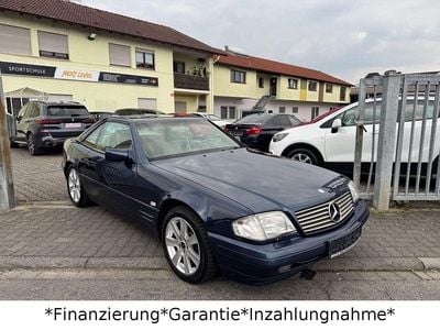 Gebraucht Mercedes SL320 231 PS (169 kW) 1996 Blau Cabrio