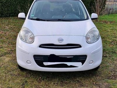 Gebraucht Nissan Micra 80 PS (58 kW) 2011 Weiß Kleinwagen
