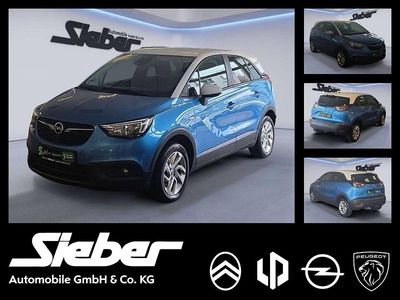 Gebraucht Opel Crossland X Edition 110 PS (80 kW) 2020 Arktis blau (m2) SUV