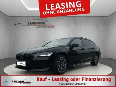Gebraucht Skoda Superb SportLine 193 PS (141 kW) 2025 Ebony schwarz metallic Kombi
