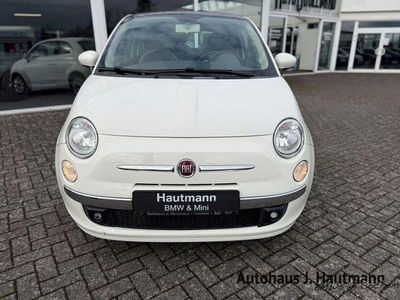 Gebraucht Fiat 500 Lounge 69 PS (50 kW) 2014 Weiss Kleinwagen