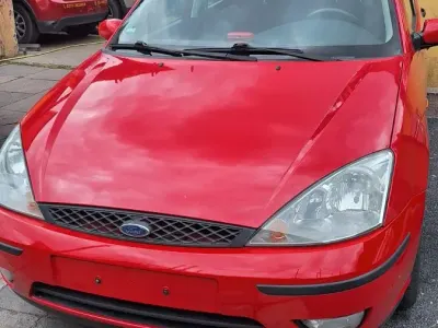 Brugt Ford Focus 101 HK (74 kW) 2003 Rød Stationcar