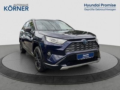 Gebraucht Toyota RAV4 Hybrid Style 218 PS (160 kW) 2019 Blau SUV