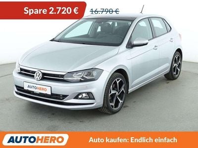 Gebraucht VW Polo Highline 116 PS (85 kW) 2018 Silber Kleinwagen