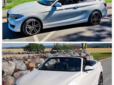 Usata BMW 218 Luxury Line 136 CV (100 kW) 2015 Bianco Cabrio
