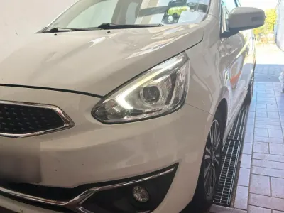 Gebraucht Mitsubishi Space Star 82 PS (60 kW) 2018 Weiß Kleinwagen