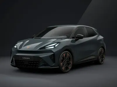 Nuova Cupra Raval Endurance 155 kW (211 CV) 2026 Blu Berlina
