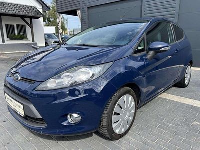 Gebraucht Ford Fiesta Trend 60 PS (44 kW) 2011 Blau Kleinwagen