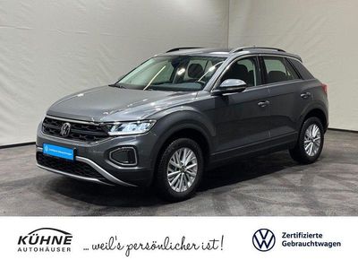 Gebraucht VW T-Roc Life 116 PS (85 kW) 2024 Indiumgrau metallic SUV