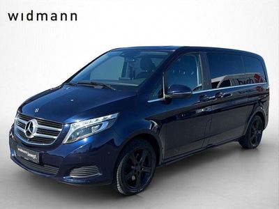 Begagnad Mercedes V250 Avantgarde Edition 190 HK (139 kW) 2018 Blå Minibuss