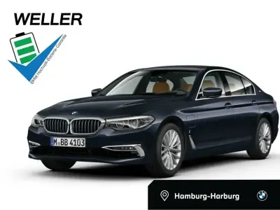 Używany BMW 530e Luxury Line 252 KM (185 kW) 2018 Niebieski Sedan/Limuzyna