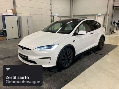 Gebraucht Tesla Model X Long Range AWD 492 kW (669 PS) 2024 Weiß SUV