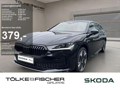 Schwarz Neu 2025 Skoda Superb SportLine Kombi | 52.888 € (Fairer Preis)