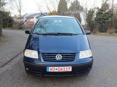 Gebraucht VW Sharan Comfortline 116 PS (85 kW) 2002 Blau Van / Kleinbus
