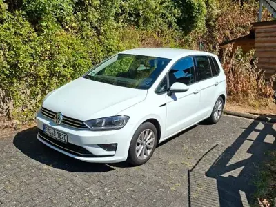 Gebraucht VW Golf Sportsvan LOUNGE 110 PS (80 kW) 2015 Weiß Van / Kleinbus