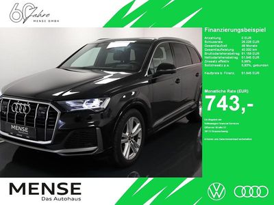 Gebraucht Audi Q7 S-Line 340 PS (250 kW) 2022 Mythosschwarz SUV