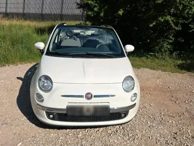 Gebraucht Fiat 500C 70 PS (51 kW) 2010 Weiß Cabrio