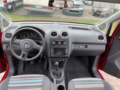 Gebraucht VW Caddy 105 PS (77 kW) 2014 Rot Van / Kleinbus
