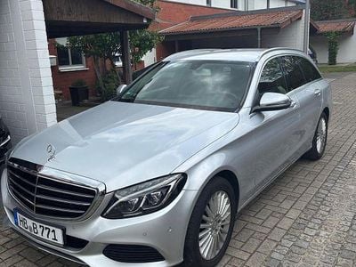 Usata Mercedes C220 Exclusive 170 CV (125 kW) 2015 Argento Berlina