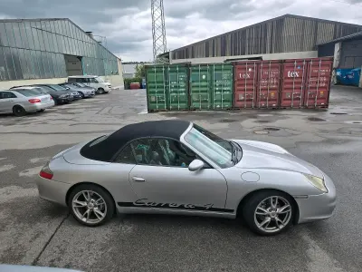 Gebraucht Porsche 911 Carrera 4 Cabriolet 320 PS (235 kW) 2003 Silber Cabrio