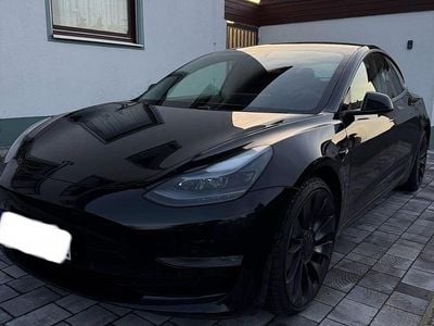Gebraucht Tesla Model 3 Performance 377 kW (513 PS) 2021 Schwarz Limousine