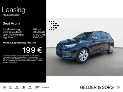 Neu Seat Arona FR 150 PS (110 kW) 2026 Midnight schwarz SUV