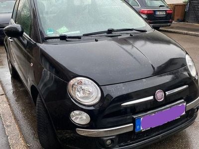 Gebraucht Fiat 500 Lounge 69 PS (50 kW) 2012 Schwarz Kleinwagen