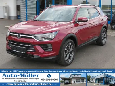 Gebraucht SsangYong Korando Quartz 163 PS (119 kW) 2021 Weinrot SUV
