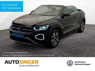 Gebraucht VW T-Roc Cabriolet Goal 150 PS (110 kW) 2025 Deep black perleffekt Cabrio