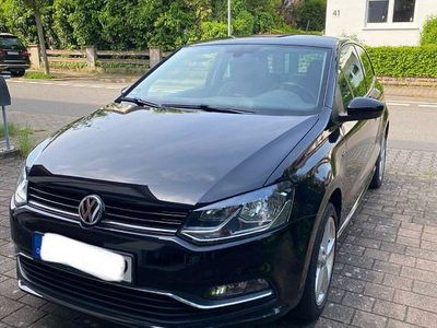Gebraucht VW Polo Trendline 75 PS (55 kW) 2014 Schwarz Kleinwagen