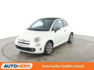 Weiß Gebraucht 2022 Fiat 500C Sport Cabrio | 13.040 € (Superpreis)