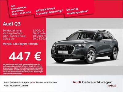 Gebraucht Audi Q3 Basis 193 PS (141 kW) 2025 Nanograu metallic SUV