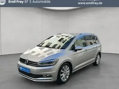 Gebraucht VW Touran Highline 180 PS (132 kW) 2017 Silber Van / Kleinbus