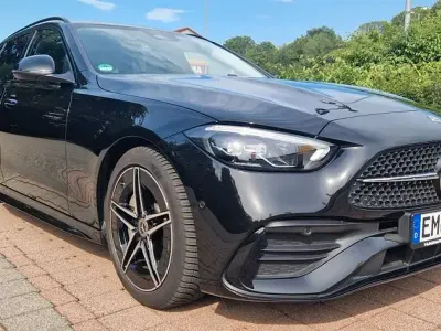 Gebraucht Mercedes C200 AMG line 163 PS (119 kW) 2024 Schwarz Limousine